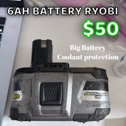 Ryobi 18V 6Ah Lithium+ HP Battery