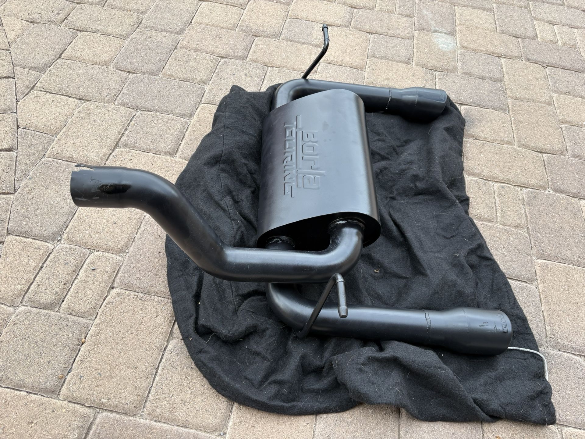 Borla Exhaust For A jeep Wrangler CAT Back