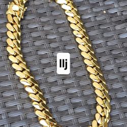 I Deliver I Ship 14k Gold Plated Chain