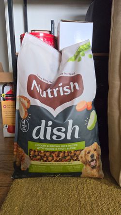 New Nutrish Dog Food Bag