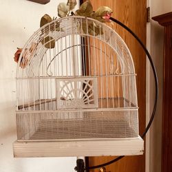 Antique Shabby Bird Cage