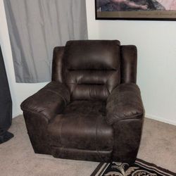 Leather Recliner Chair