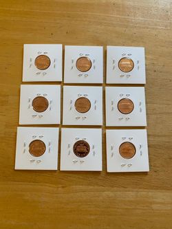 Proof pennies