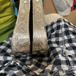 Moran saddlery Silver Stirrups