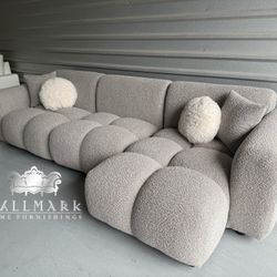 New Vogue Tufted Modern Sectional Couches