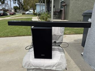 Samsung Soundbar & Subwoofer 
