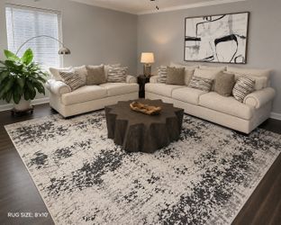 Exclusive Furniture Couches and rug