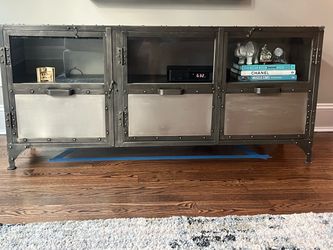 Industrial Metal Console Cabinet