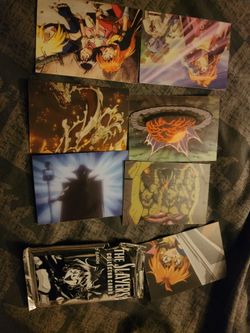 The slayers trading cards