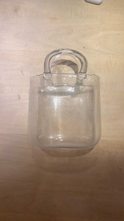 Glass Purse - Decorative