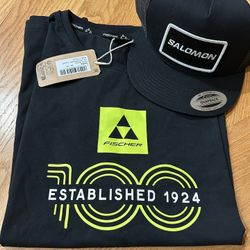 Fischer T-shirt And Salomon Hat