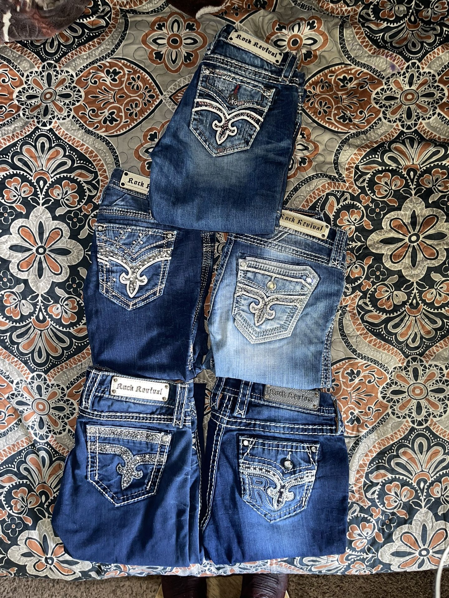 Womens ROCK REVIVAL Jeans Size 27 Only Worn Once