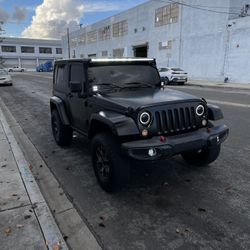 2015 Jeep wrangler sport 4x4
