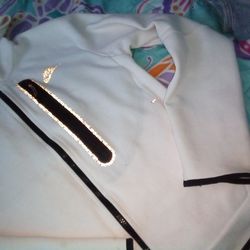 White Reflective Nike Tech