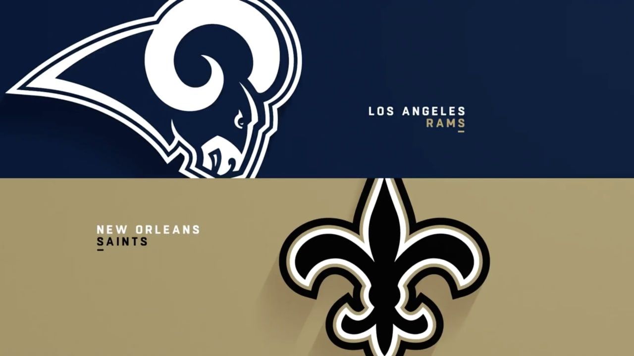 Rams Va Saints