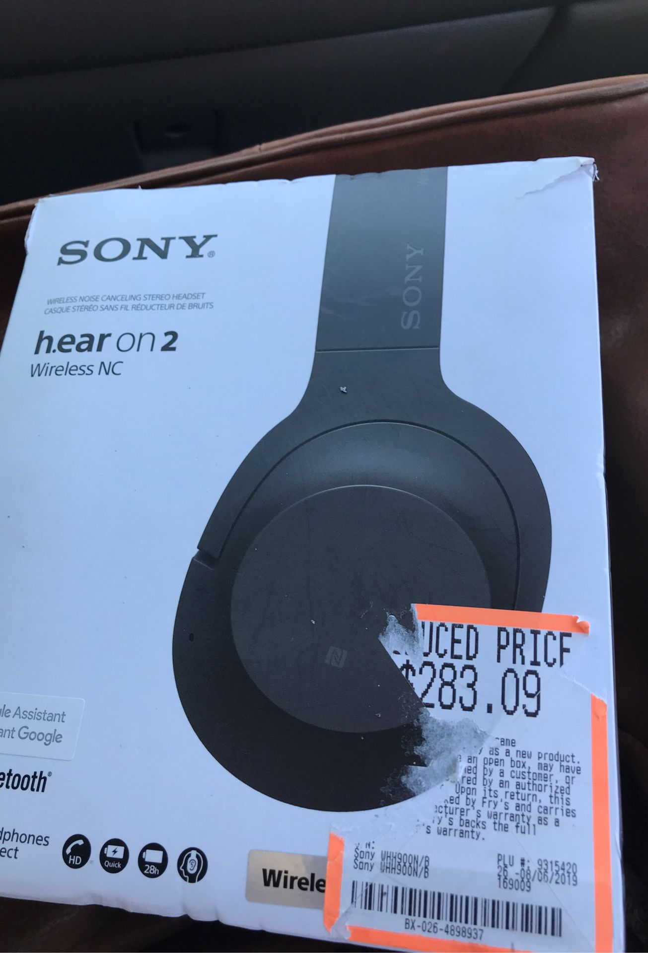 Sony wireless h.ear on 2