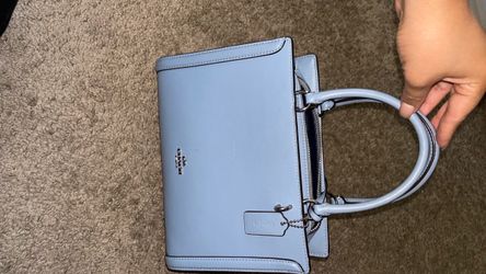 COACH small Zoe Carryall calf leather