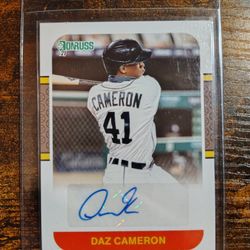 DAZ CAMERON BASEBALL CARD COLLECTION!!