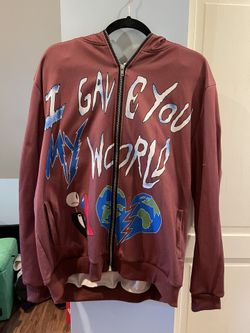 i gave you the world zip up
