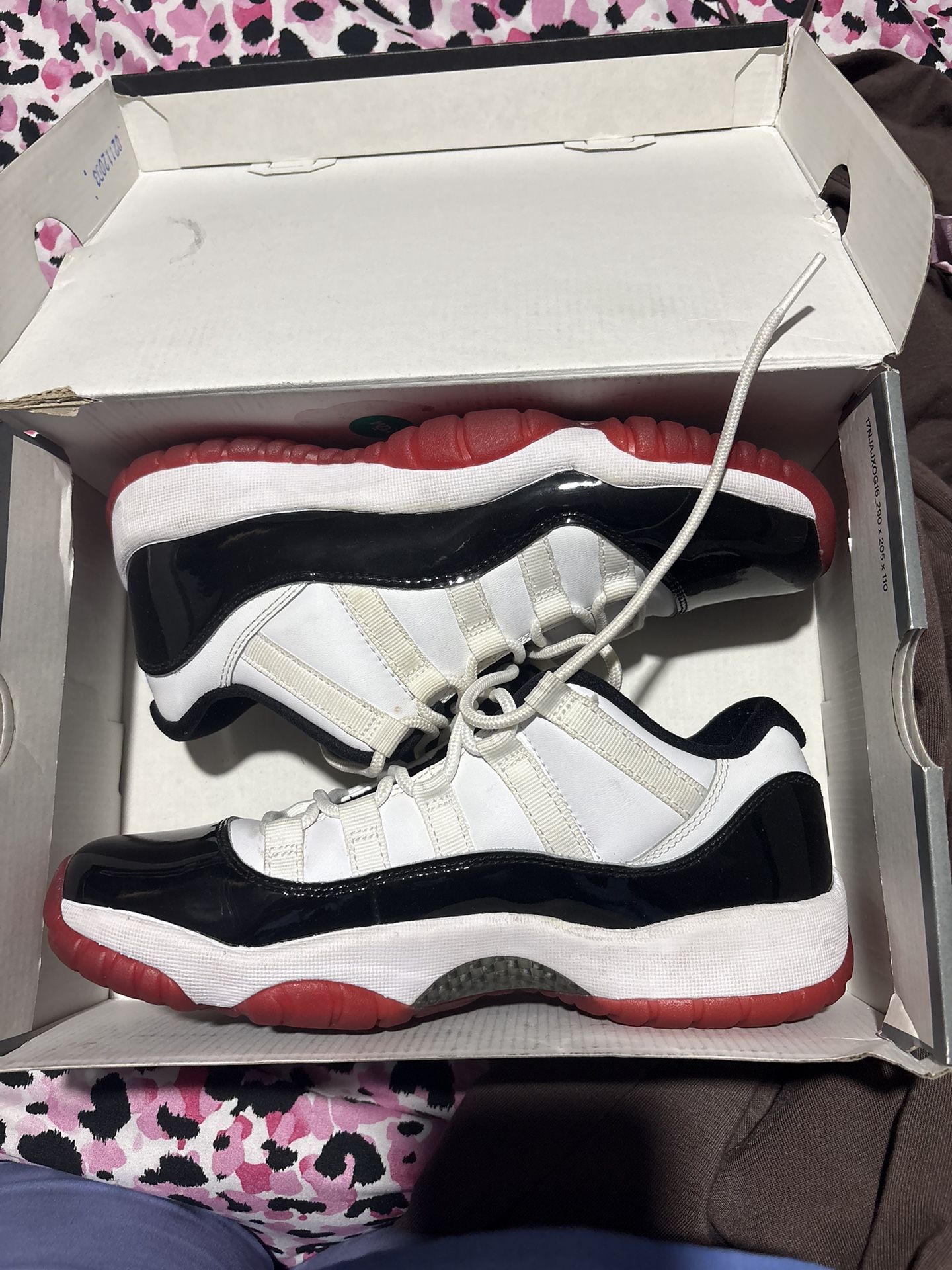 6 1/2 Woman’s Jordan 11 Retros Low Tops