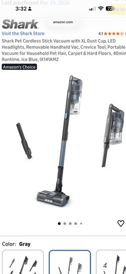 Brand New In Box Shark Cordless Vaccum