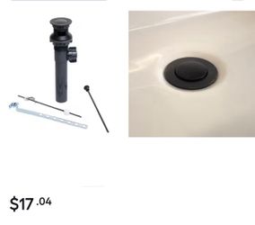 Keeney Oil rubbed bronze Bathroom Decorative sink drain