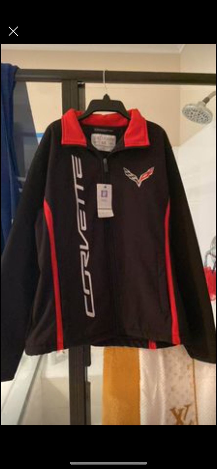 Brand New Authentic Corvette Jacket Size Large
