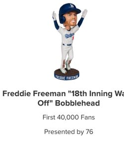 Buying! Freddie freeman bobbekehad for $30