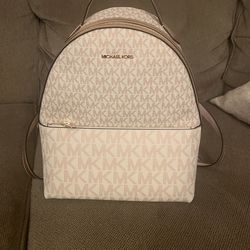 Michael Kors Sheila Rose Gold Backpack Bag