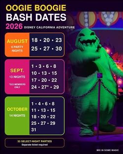 Oogie boogie bash