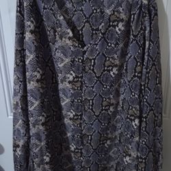 Chico's Women's Snake Print