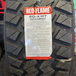 Red Flame RD X MT 35x12.50R20LT BRAND NEW TIRES