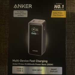 Anker Prime Power Bank (20K, 200W) 