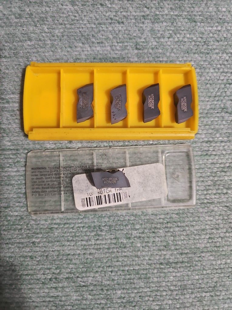 KENNAMETAL CARBIDE INSERTS  SET