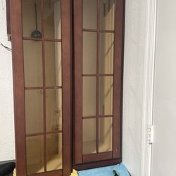 Glass/wooden Cabinets