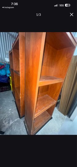 Chest Brown Shelving