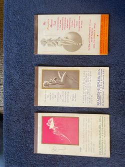 Vintage Advertising Ephemera Lot – Calendars, Trade Cards, Bookmarks & Pin-Up Advertising