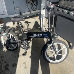 Enzo Electric Folding Bike