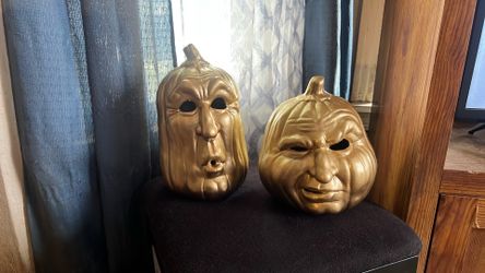Custom Ceramic pumpkin heads
