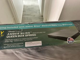 Amber bliss medium euro top queen box spring
