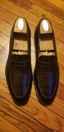 Men's Black Dress Shoes by Moreschi - $85