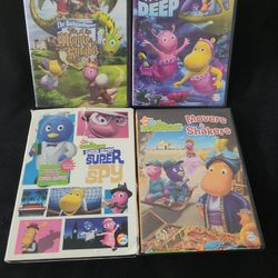 4 Each Nickelodeon CD Educational Music Videos 