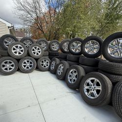 18” chrome F-150 Wheels/Tires 
