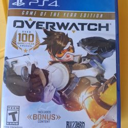 Overwatch Game For PS4