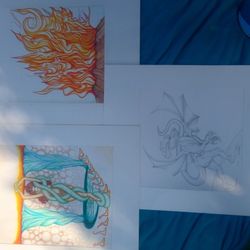 Various Artwork Sketches 