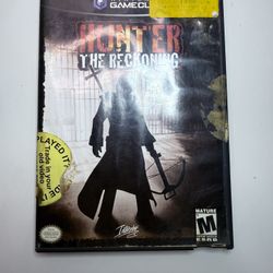 Hunter: The Reckoning (Nintendo GameCube, 2003) Case & Disc, Tested