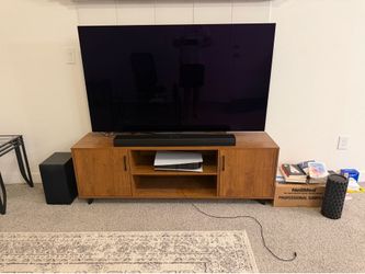 Modern Wood TV Stand