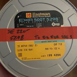 Kodak Eastman 35MM 220’ Motion Film Unexposed