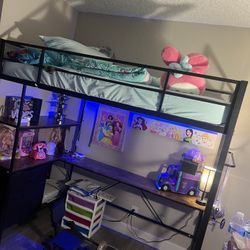 Bunk Bed With Desk