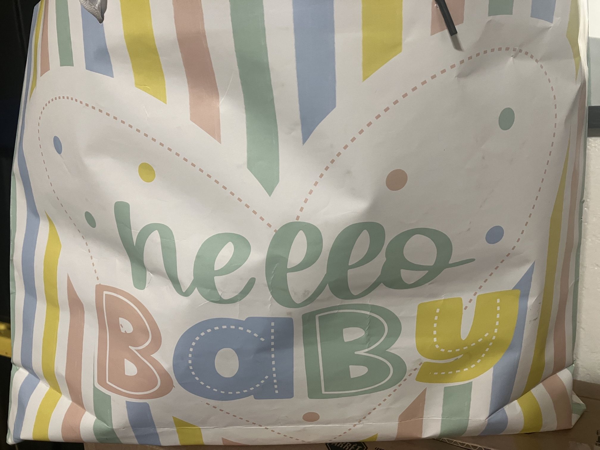 Bag Of Baby Items